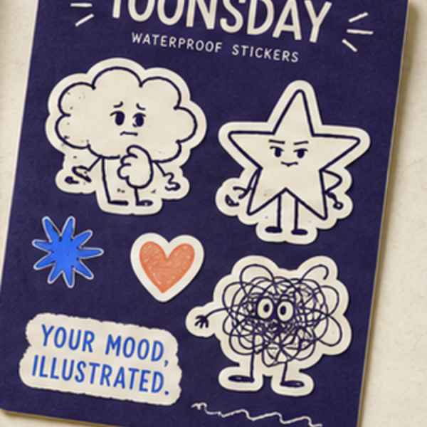 In-Between Sticker Sheet